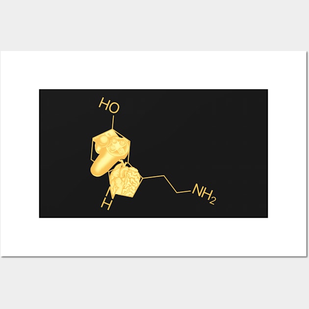 Happy Molecule Wall Art by NomadaArtshop